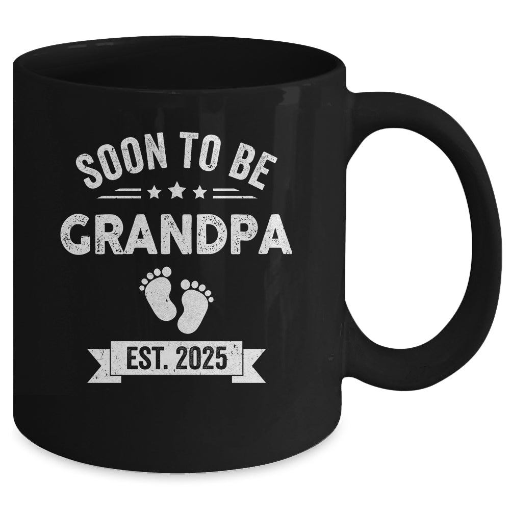 Soon To Be Grandpa 2025 Fathers Day First Time Grandpa Mug | siriusteestore