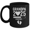 Soon To Be Grandpa 2025 Pregnancy Announcement Loading Mug | siriusteestore