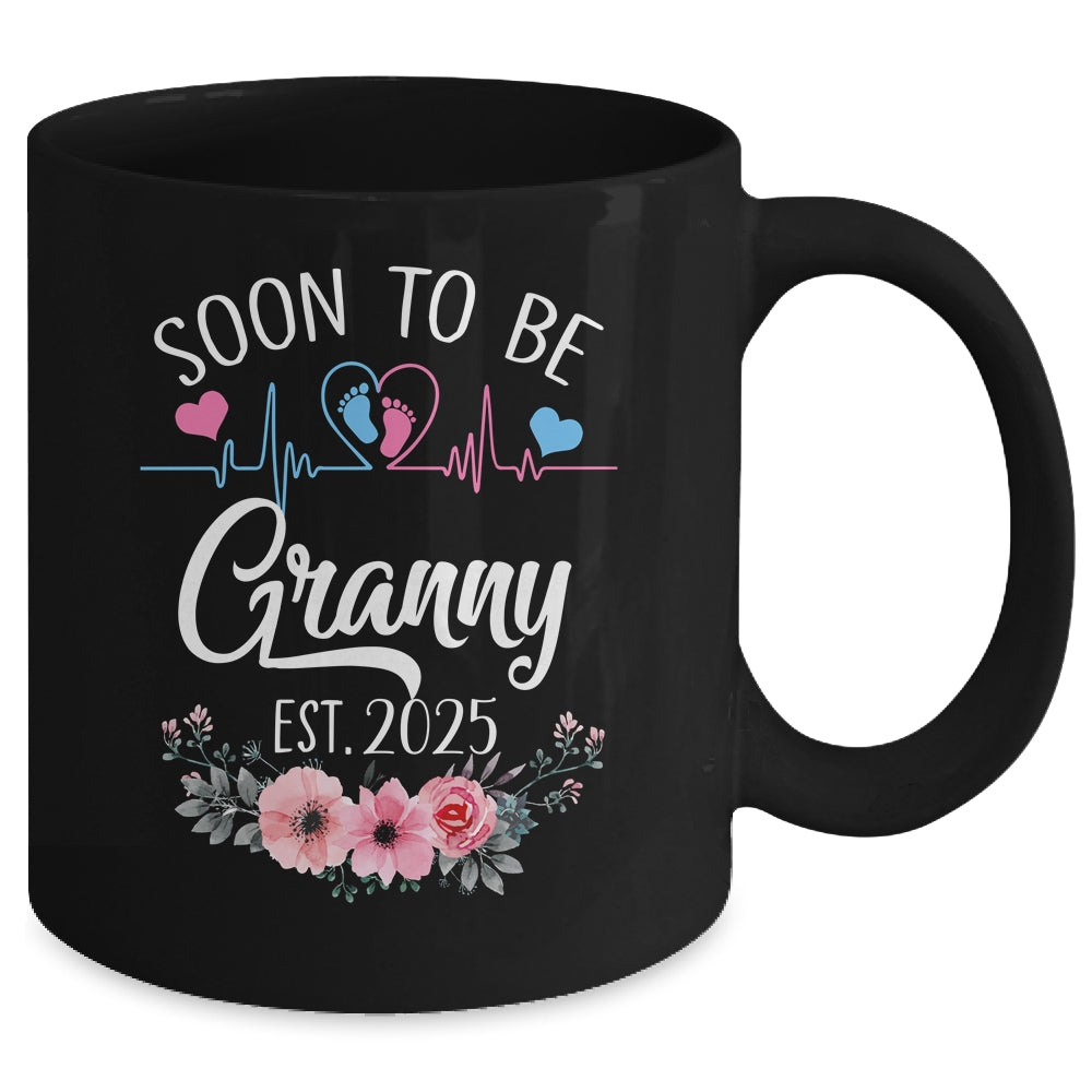 Soon To Be Granny 2025 First Time Pregnancy Announcement Mug | siriusteestore
