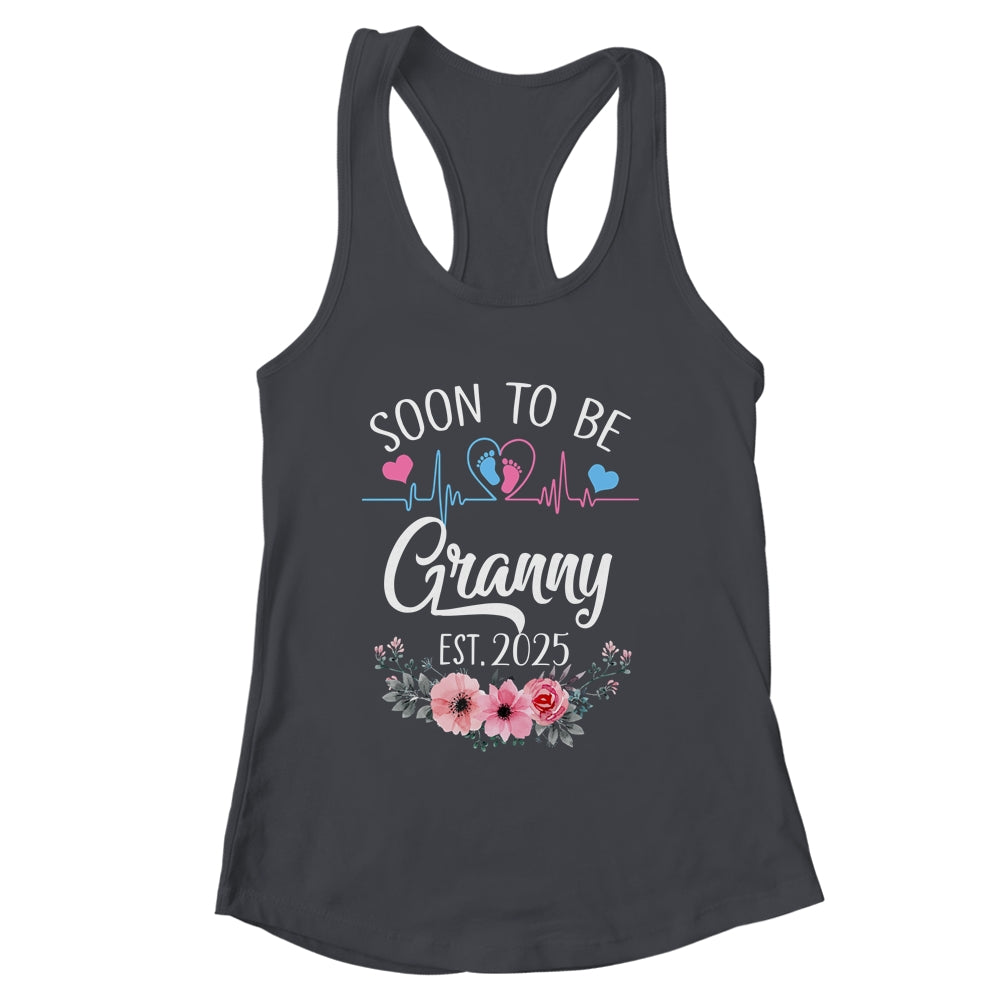 Soon To Be Granny 2025 First Time Pregnancy Announcement Shirt & Tank Top | siriusteestore