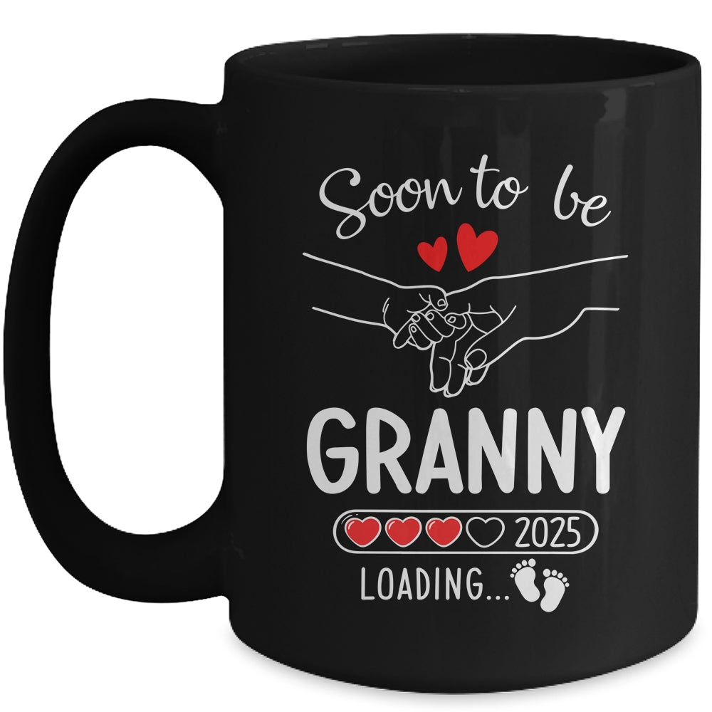 Soon To Be Granny 2025 Loading Pregnancy Announcement Granny Mug | siriusteestore