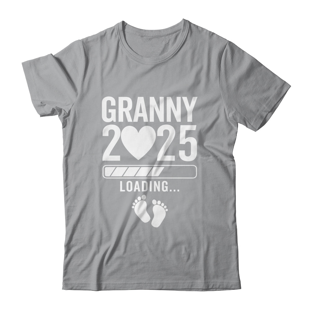 Soon To Be Granny 2025 Pregnancy Announcement Loading Shirt & Tank Top | siriusteestore