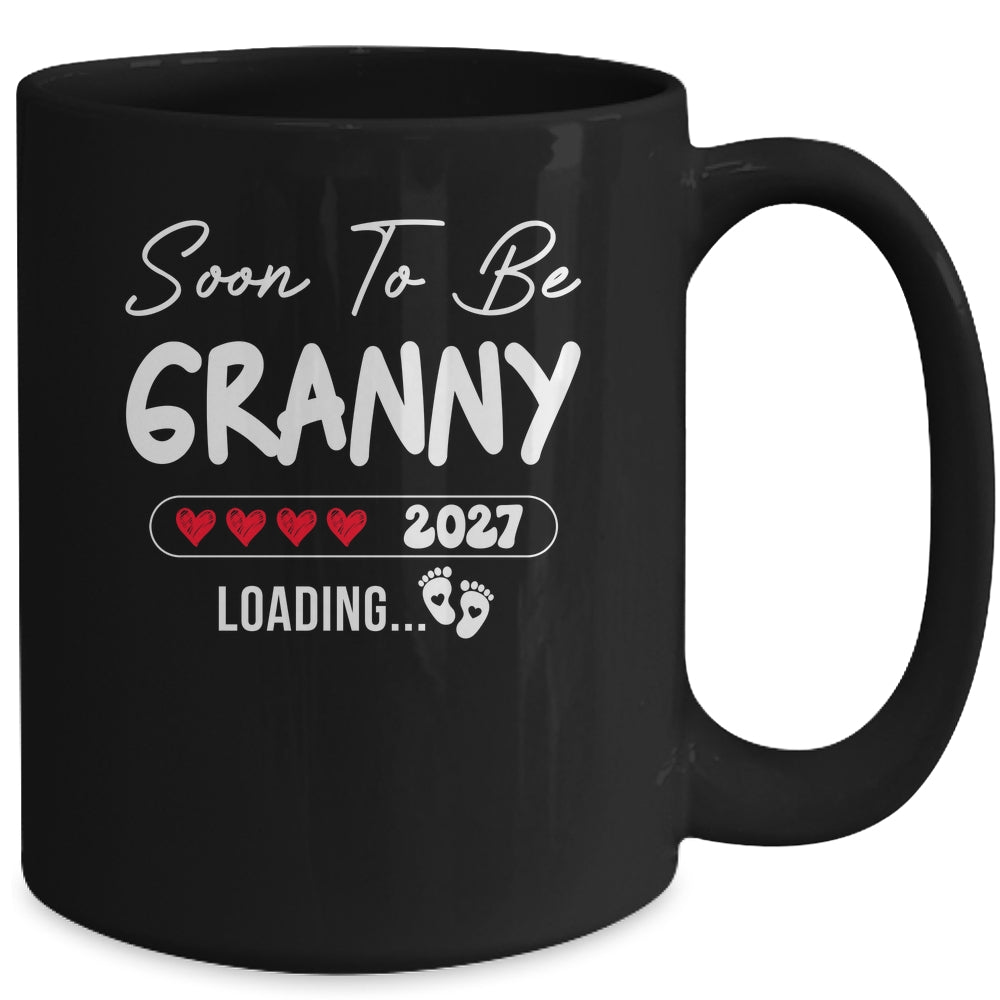 Soon To Be Granny 2027 Loading Promoted To Granny Est 2027 Mug | siriusteestore