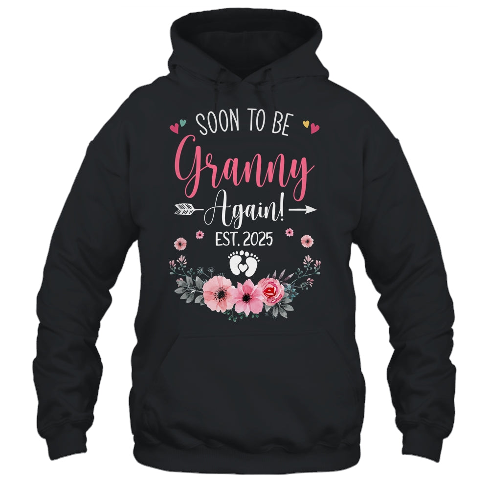 Soon To Be Granny Again Est 2025 Mothers Day Shirt & Tank Top | siriusteestore