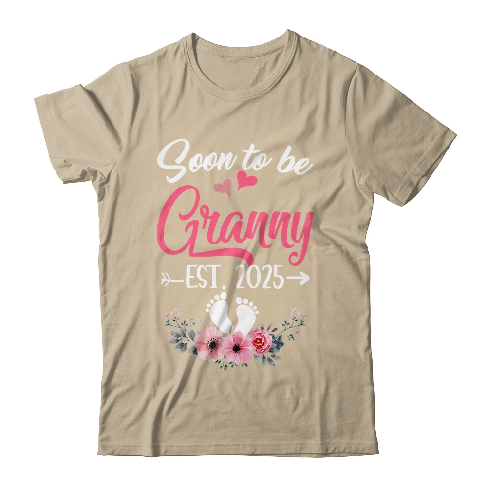 Soon To Be Granny Est 2025 Mothers Day First Time Granny Shirt & Tank Top | siriusteestore