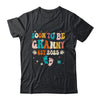 Soon To Be Granny Est 2025 Pregnancy Announcement Groovy Shirt & Tank Top | siriusteestore