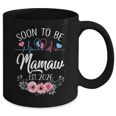 Soon To Be Mamaw 2026 First Time Pregnancy Announcement Mug | siriusteestore
