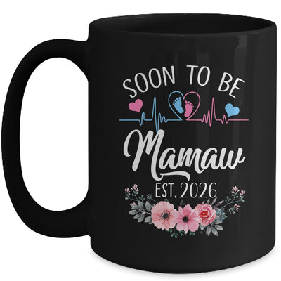 Soon To Be Mamaw 2026 First Time Pregnancy Announcement Mug | siriusteestore