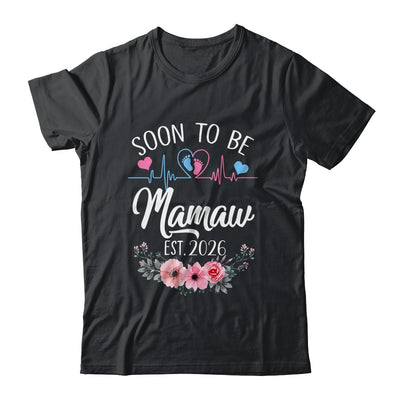 Soon To Be Mamaw 2026 First Time Pregnancy Announcement Shirt & Tank Top | siriusteestore