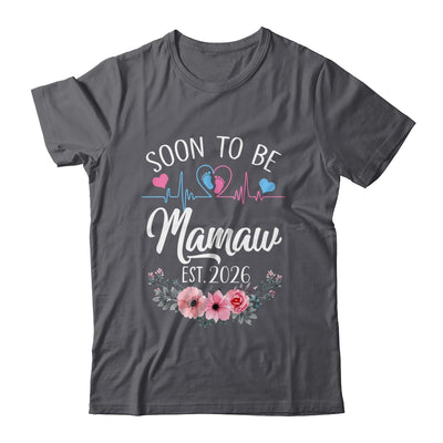 Soon To Be Mamaw 2026 First Time Pregnancy Announcement Shirt & Tank Top | siriusteestore