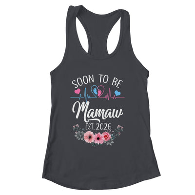 Soon To Be Mamaw 2026 First Time Pregnancy Announcement Shirt & Tank Top | siriusteestore
