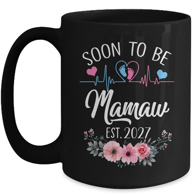 Soon To Be Mamaw 2027 First Time Pregnancy Announcement Mug | siriusteestore