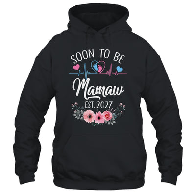 Soon To Be Mamaw 2027 First Time Pregnancy Announcement Shirt & Tank Top | siriusteestore
