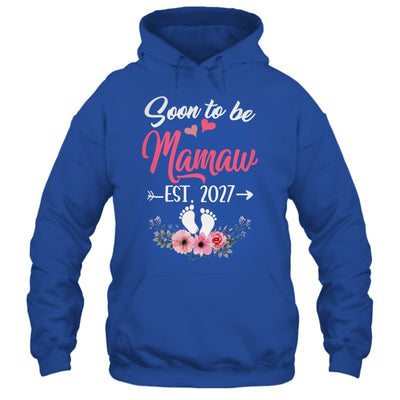 Soon To Be Mamaw Est 2027 Mothers Day First Time Mamaw Shirt & Tank Top | siriusteestore