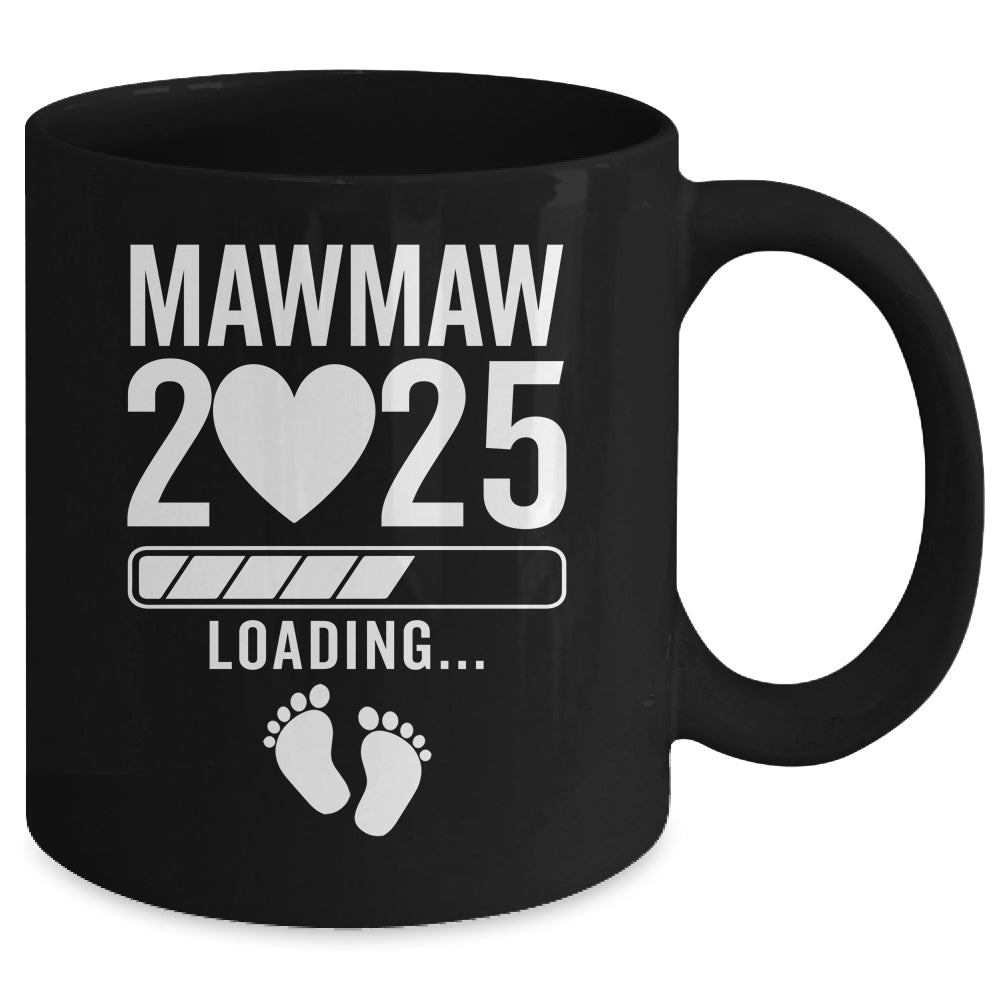 Soon To Be Mawmaw 2025 Pregnancy Announcement Loading Mug | siriusteestore