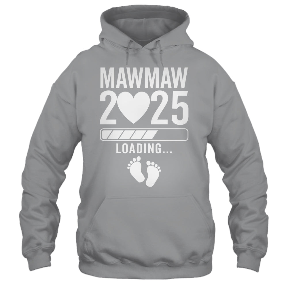 Soon To Be Mawmaw 2025 Pregnancy Announcement Loading Shirt & Tank Top | siriusteestore