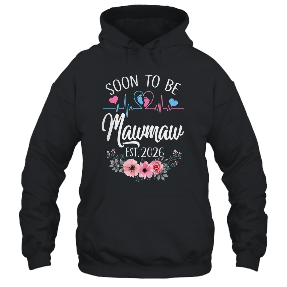 Soon To Be Mawmaw 2026 First Time Pregnancy Announcement Shirt & Tank Top | siriusteestore
