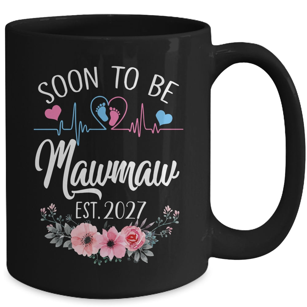 Soon To Be Mawmaw 2027 First Time Pregnancy Announcement Mug | siriusteestore
