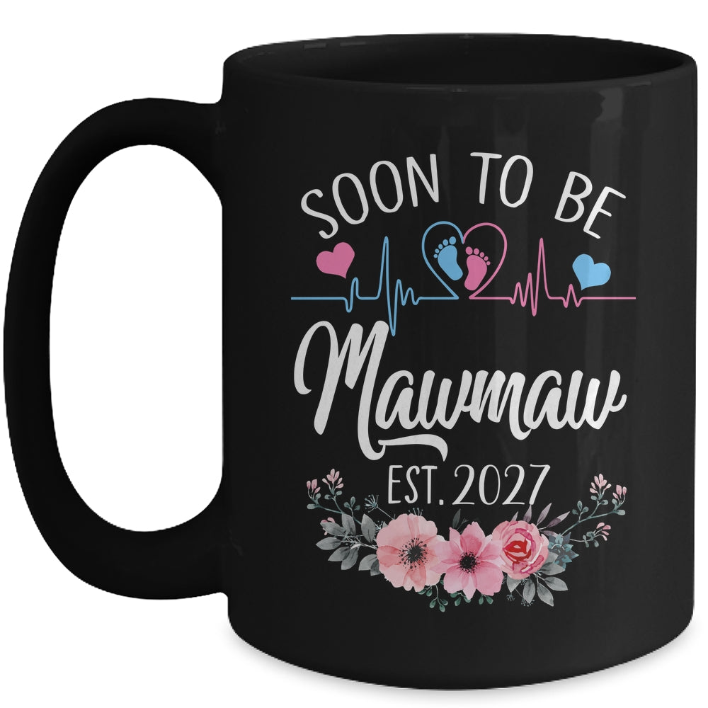 Soon To Be Mawmaw 2027 First Time Pregnancy Announcement Mug | siriusteestore