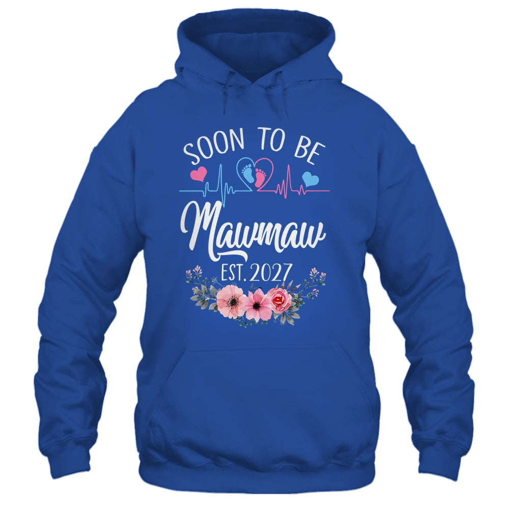 Soon To Be Mawmaw 2027 First Time Pregnancy Announcement Shirt & Tank Top | siriusteestore