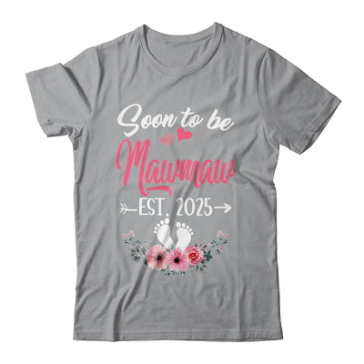 Soon To Be Mawmaw Est 2025 Mothers Day First Time Mawmaw Shirt & Tank Top | siriusteestore