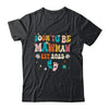 Soon To Be Mawmaw Est 2025 Pregnancy Announcement Groovy Shirt & Tank Top | siriusteestore