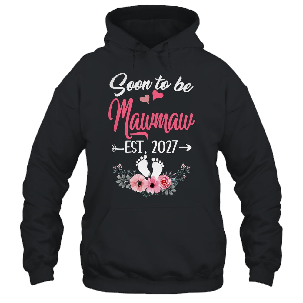 Soon To Be Mawmaw Est 2027 Mothers Day First Time Mawmaw Shirt & Tank Top | siriusteestore