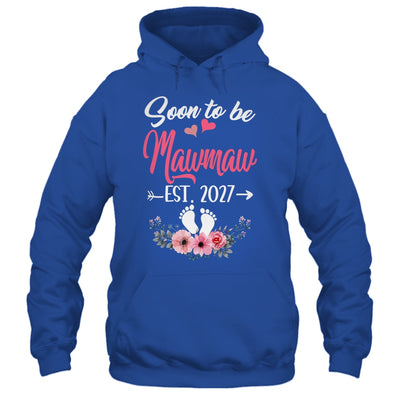 Soon To Be Mawmaw Est 2027 Mothers Day First Time Mawmaw Shirt & Tank Top | siriusteestore