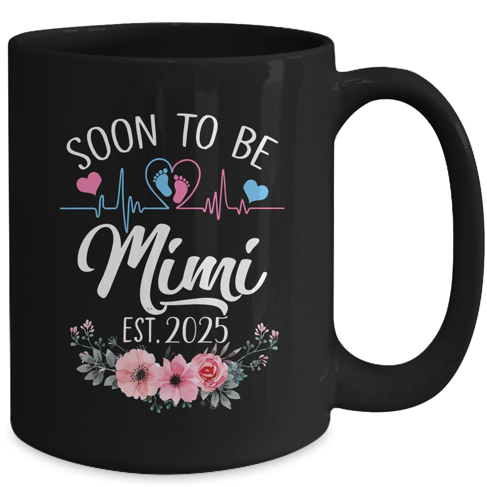 Soon To Be Mimi 2025 First Time Pregnancy Announcement Mug | siriusteestore