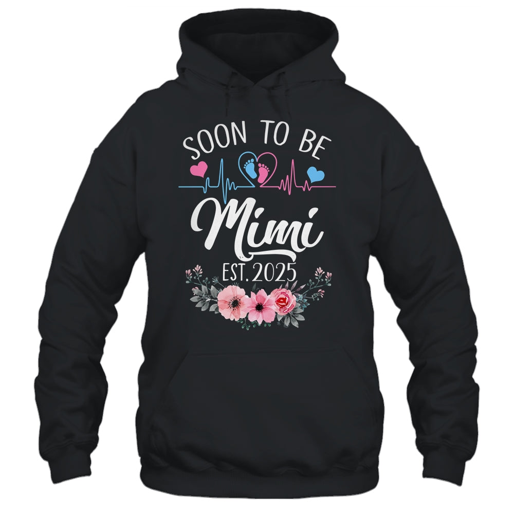 Soon To Be Mimi 2025 First Time Pregnancy Announcement Shirt & Tank Top | siriusteestore