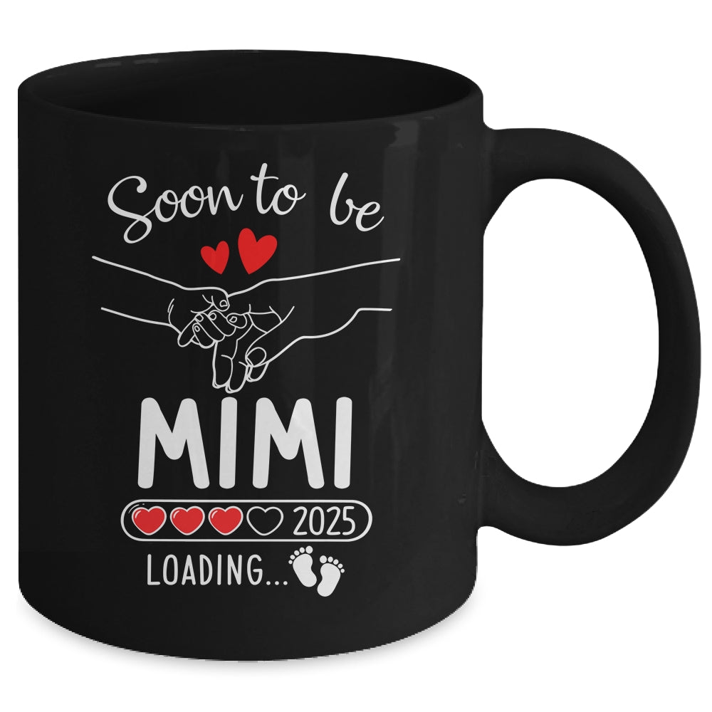 Soon To Be Mimi 2025 Loading Pregnancy Announcement Mimi Mug | siriusteestore