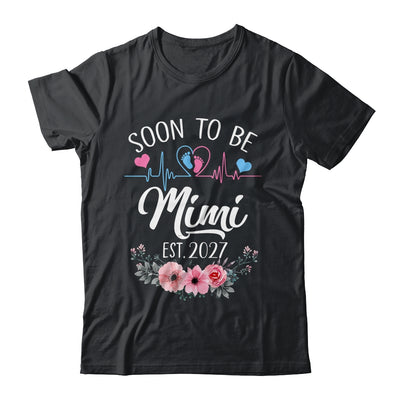Soon To Be Mimi 2027 First Time Pregnancy Announcement Shirt & Tank Top | siriusteestore