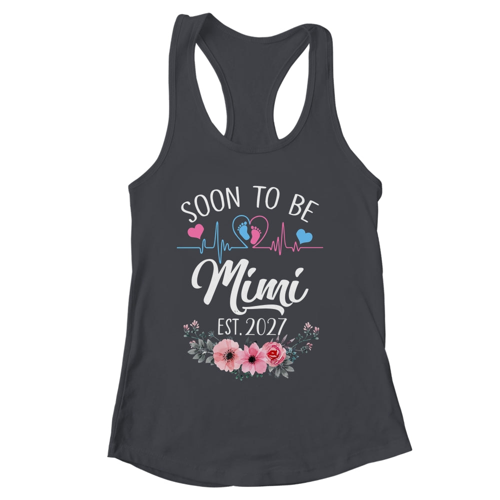 Soon To Be Mimi 2027 First Time Pregnancy Announcement Shirt & Tank Top | siriusteestore