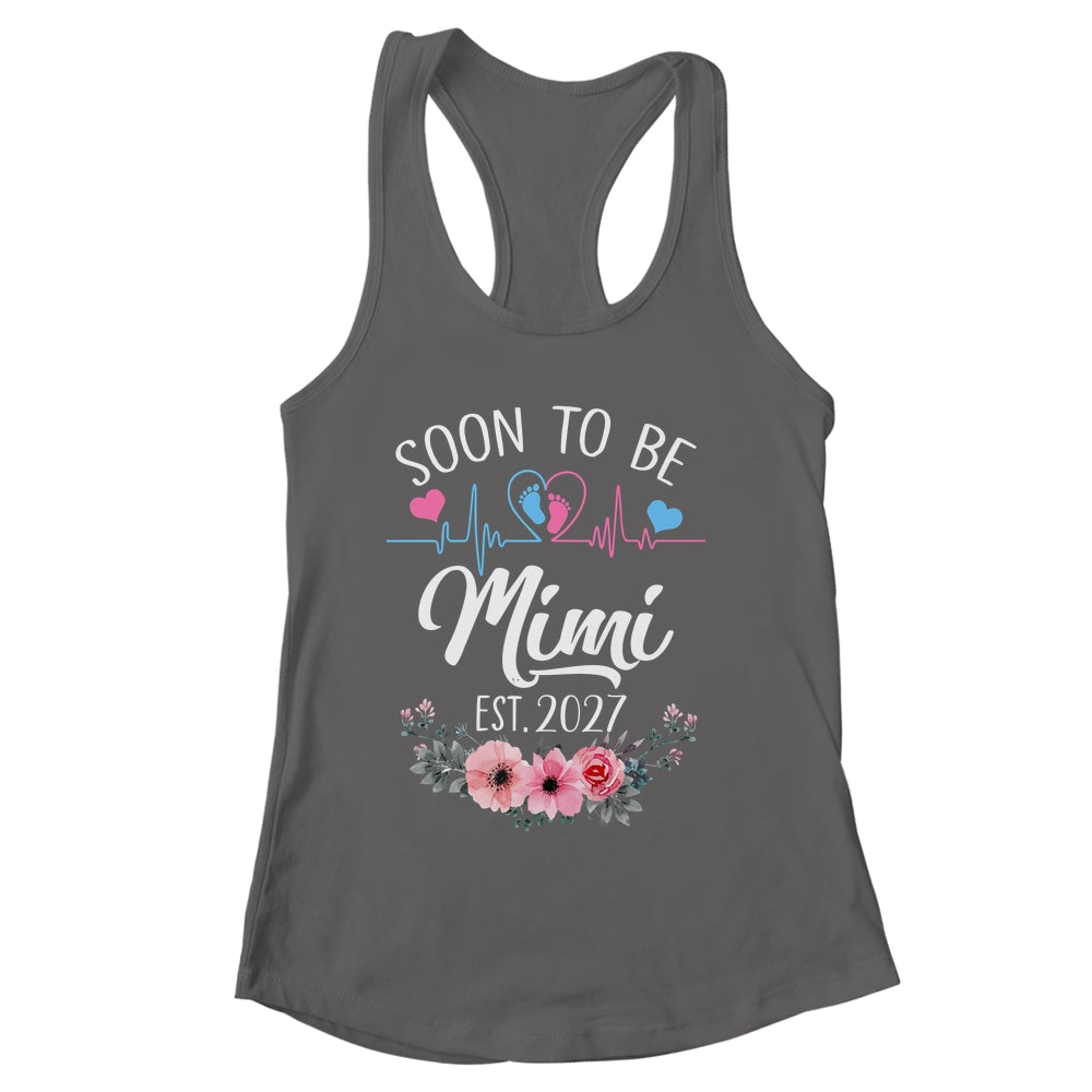 Soon To Be Mimi 2027 First Time Pregnancy Announcement Shirt & Tank Top | siriusteestore