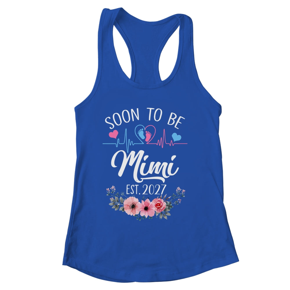 Soon To Be Mimi 2027 First Time Pregnancy Announcement Shirt & Tank Top | siriusteestore