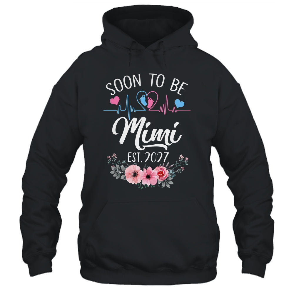 Soon To Be Mimi 2027 First Time Pregnancy Announcement Shirt & Tank Top | siriusteestore