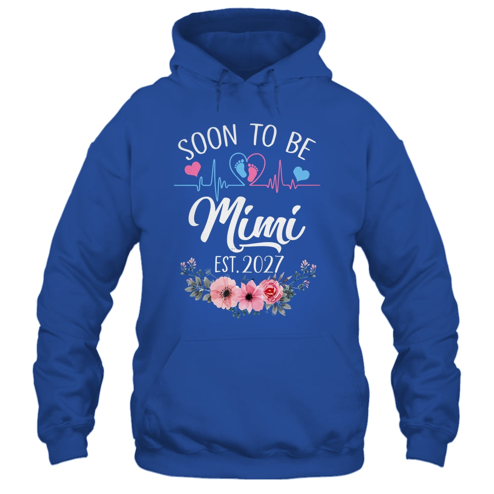 Soon To Be Mimi 2027 First Time Pregnancy Announcement Shirt & Tank Top | siriusteestore