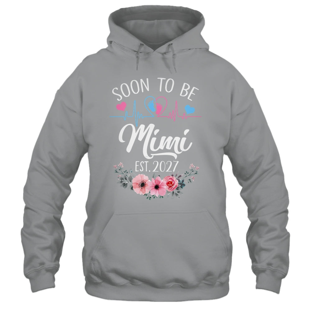 Soon To Be Mimi 2027 First Time Pregnancy Announcement Shirt & Tank Top | siriusteestore