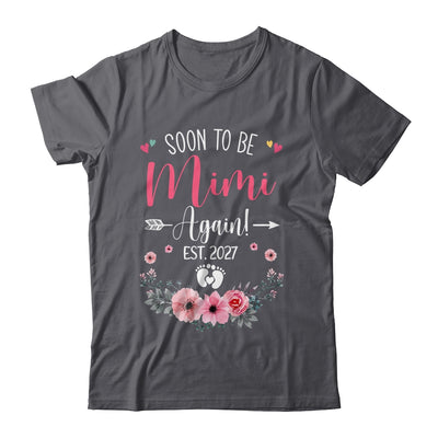 Soon To Be Mimi Again Est 2027 Mothers Day Shirt & Tank Top | siriusteestore