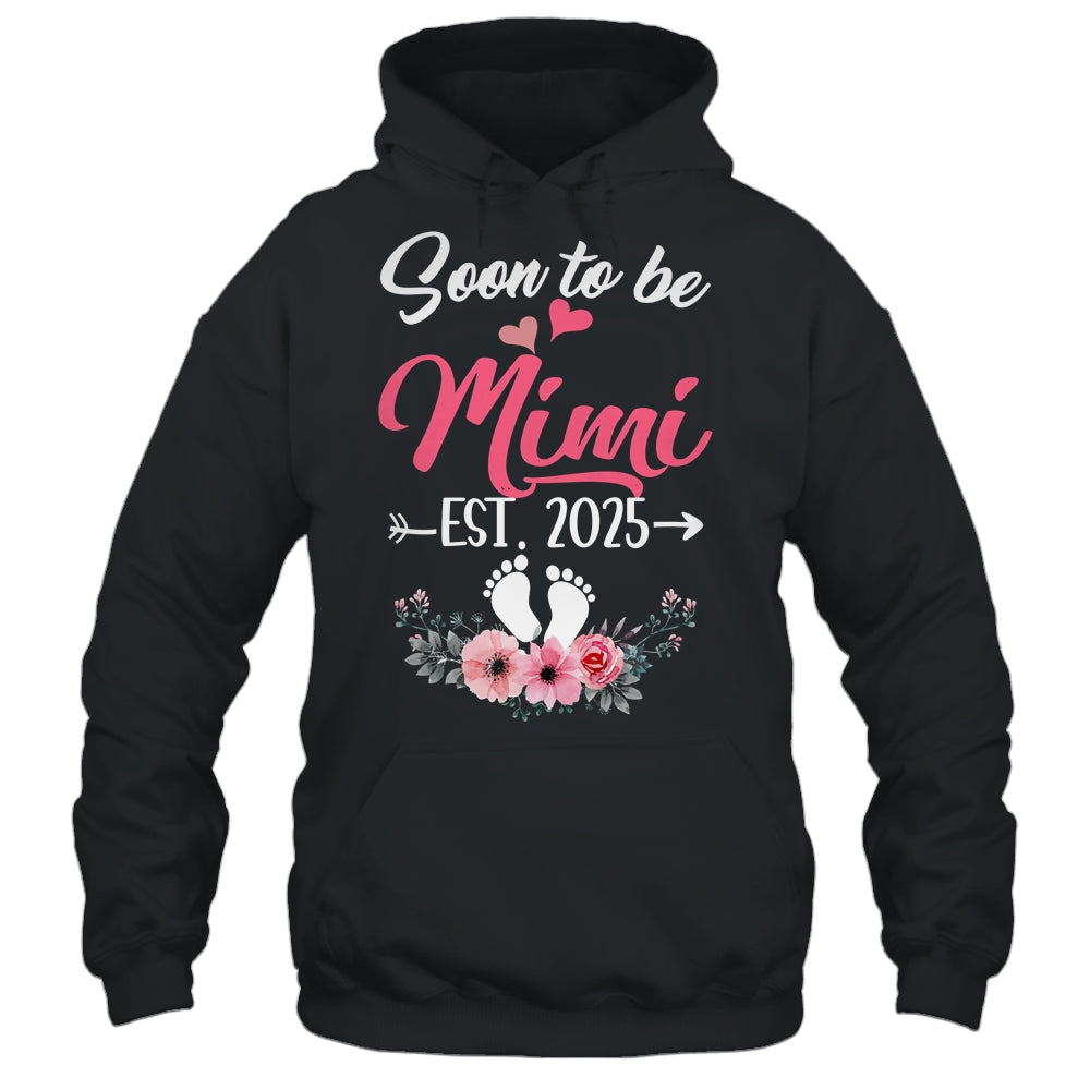 Soon To Be Mimi Est 2025 Mothers Day First Time Mimi Shirt & Tank Top | siriusteestore