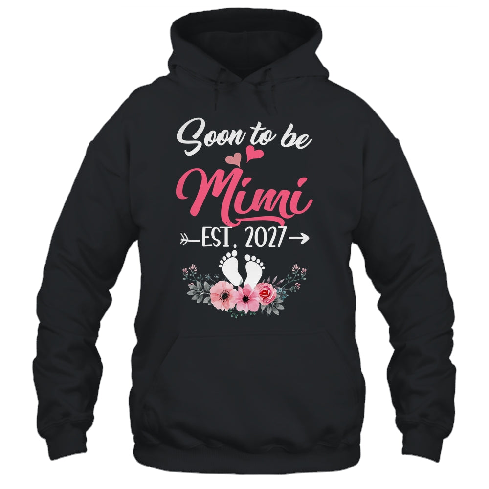 Soon To Be Mimi Est 2027 Mothers Day First Time Mimi Shirt & Tank Top | siriusteestore