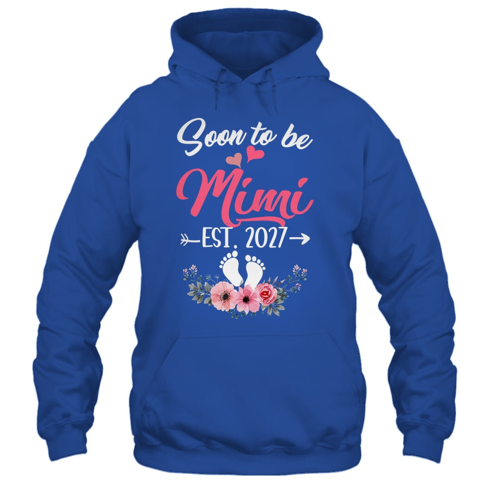 Soon To Be Mimi Est 2027 Mothers Day First Time Mimi Shirt & Tank Top | siriusteestore