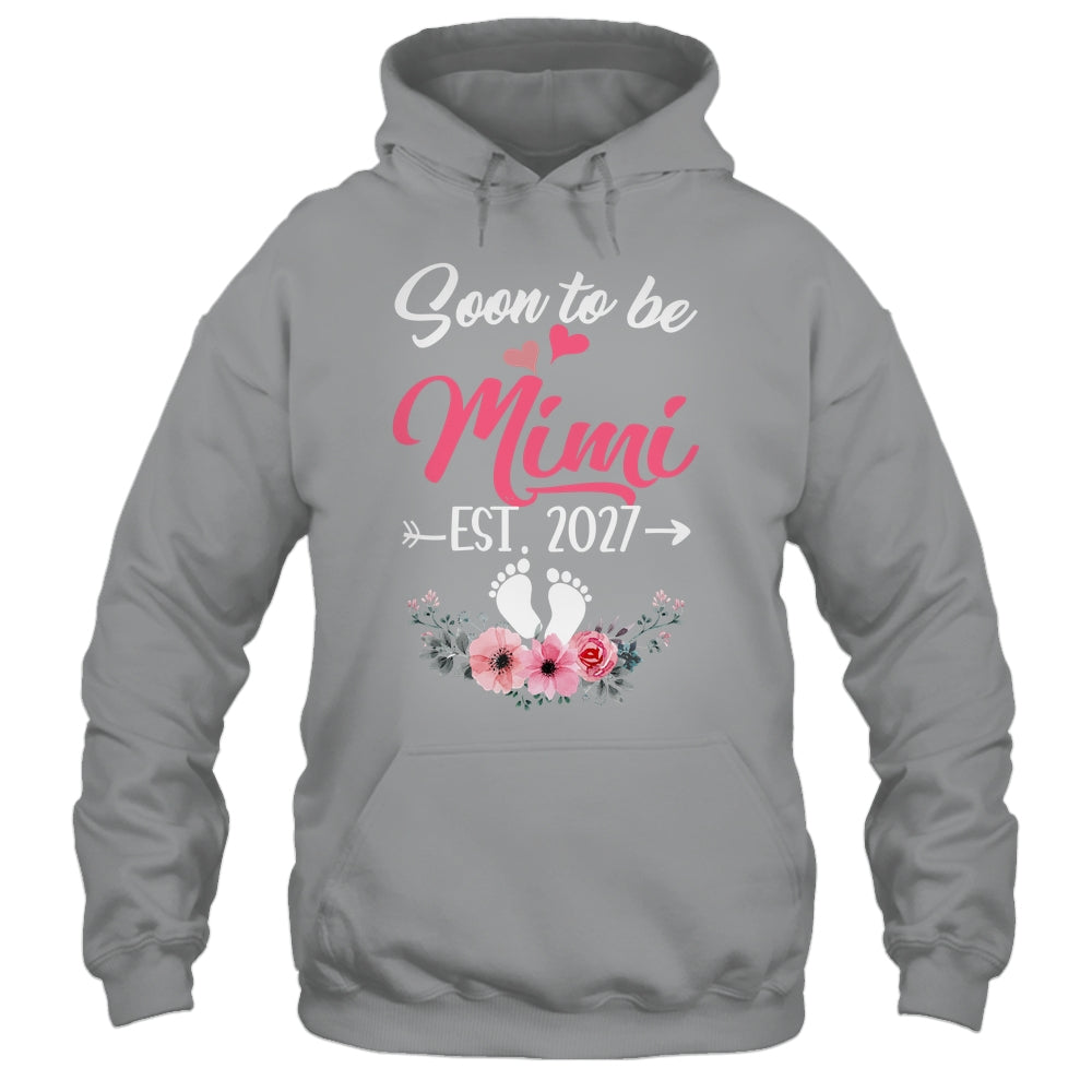 Soon To Be Mimi Est 2027 Mothers Day First Time Mimi Shirt & Tank Top | siriusteestore