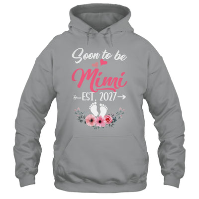 Soon To Be Mimi Est 2027 Mothers Day First Time Mimi Shirt & Tank Top | siriusteestore