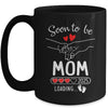 Soon To Be Mom 2025 Loading Pregnancy Announcement Mom Mug | siriusteestore