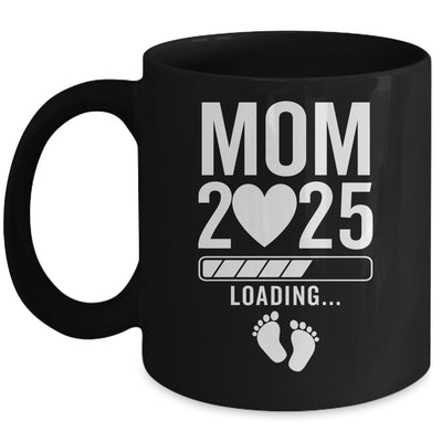 Soon To Be Mom 2025 Pregnancy Announcement Loading Mug | siriusteestore