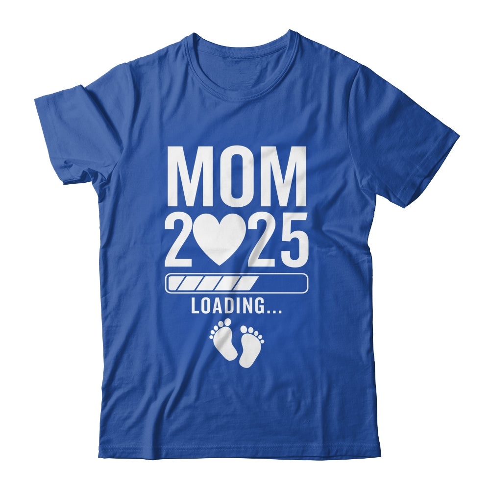 Soon To Be Mom 2025 Pregnancy Announcement Loading Shirt & Tank Top | siriusteestore