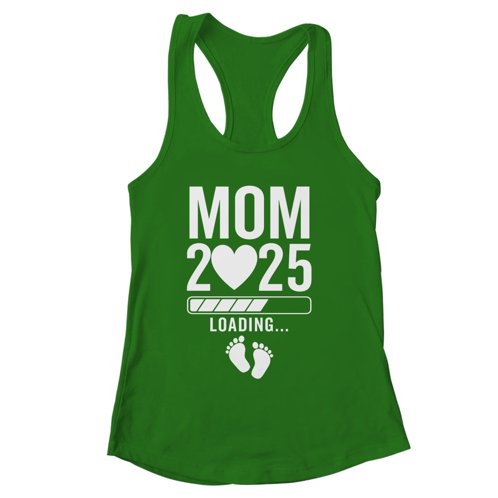 Soon To Be Mom 2025 Pregnancy Announcement Loading Shirt & Tank Top | siriusteestore