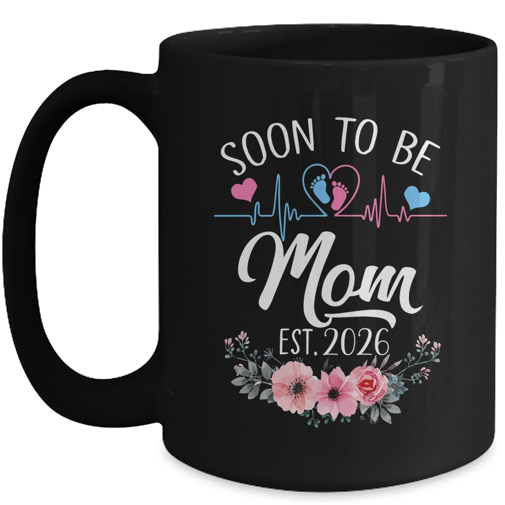 Soon To Be Mom 2026 First Time Pregnancy Announcement Mug | siriusteestore