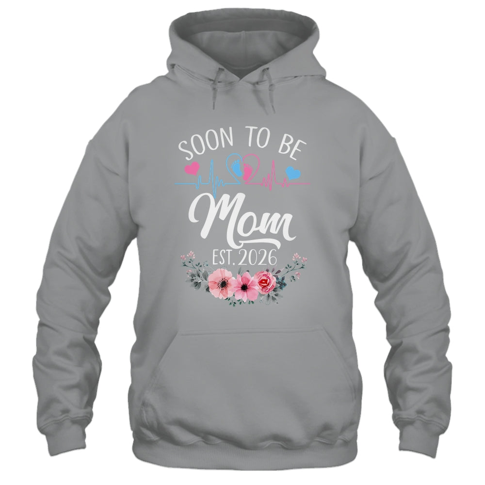 Soon To Be Mom 2026 First Time Pregnancy Announcement Shirt & Tank Top | siriusteestore